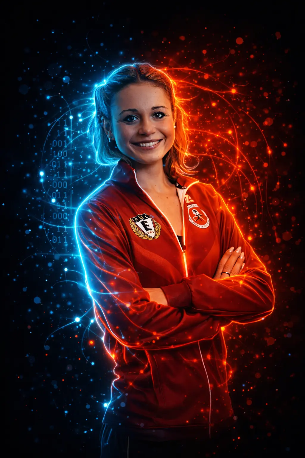 Nagy Julianna, marathon runner and co-host